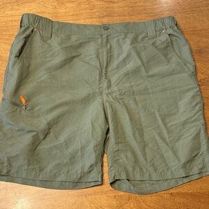 Orvis Sage Green Cargo Shorts for Men